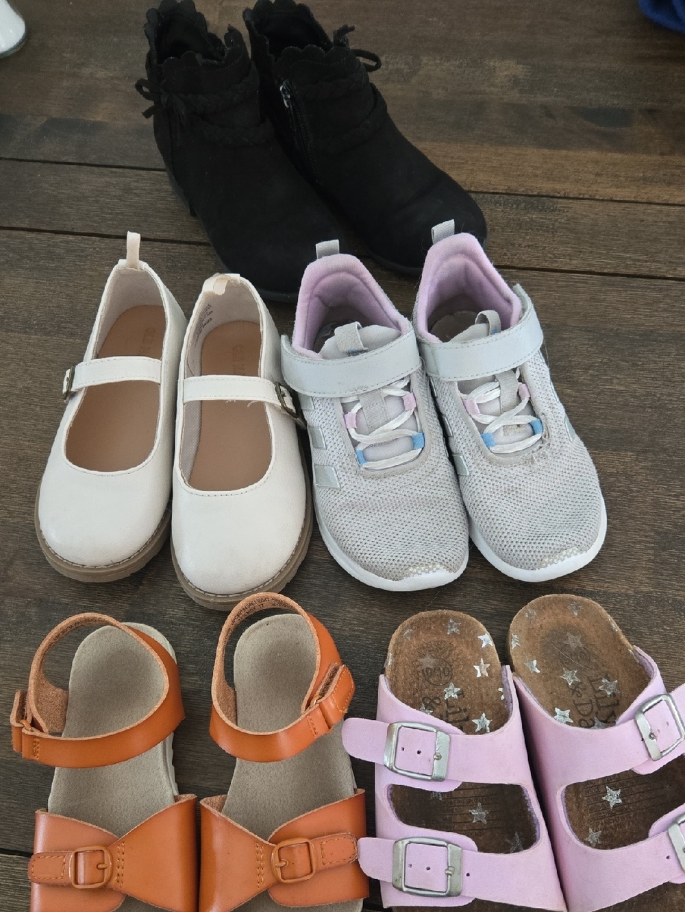 Little Girls Shoe Lot - 5 Pairs